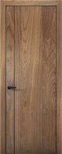 Изображение товара Межкомнатная дверь с экошпоном Aurum Doors Плутоний Pu 10 Орех Пекан Black Edition
