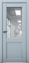 Изображение товара Межкомнатная дверь с экошпоном Aurum Doors Кобальт Co 33 Deep Blue Зеркало