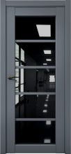 Изображение товара Межкомнатная дверь с экошпоном Aurum Doors Кобальт Co 23 Антрацит Черный лакобель