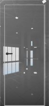 Изображение товара Межкомнатная дверь с экошпоном Aurum Doors Платина Pt 1 Crystall Gray Al White