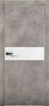 Изображение товара Межкомнатная дверь с экошпоном Aurum Doors Плутоний Pu 5 Бетон LOFT Gold Edition Аляска