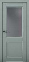Изображение товара Межкомнатная дверь с экошпоном Aurum Doors Кобальт Co 33 Deep Green Графит