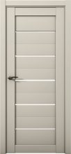 Изображение товара Межкомнатная дверь с экошпоном Aurum Doors Кобальт Co 1 Силк грей Белый лакобель