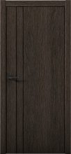 Изображение товара Межкомнатная дверь с экошпоном Aurum Doors Плутоний Pu 4 Дуб Темный Black Edition