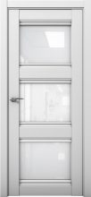 Изображение товара Межкомнатная дверь с экошпоном Aurum Doors Кобальт Co 24 Манхэттен Белый лакобель