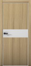 Изображение товара Межкомнатная дверь с экошпоном Aurum Doors Плутоний Pu 5 Дуб Светлый Al White Манхэттен