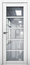 Изображение товара Межкомнатная дверь с экошпоном Aurum Doors Кобальт Co 23 Аляска Прозрачное зеркало
