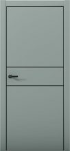 Изображение товара Межкомнатная дверь с экошпоном Aurum Doors Паладий Pd 3 Deep Green Black Edition