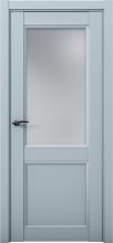 Изображение товара Межкомнатная дверь с экошпоном Aurum Doors Кобальт Co 33 Deep Blue Сатинат