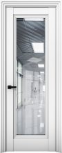 Изображение товара Межкомнатная дверь с экошпоном Aurum Doors Кобальт Co 38 Аляска Прозрачное зеркало