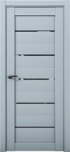 Изображение товара Межкомнатная дверь с экошпоном Aurum Doors Кобальт Co 1 Deep Blue Черный лакобель