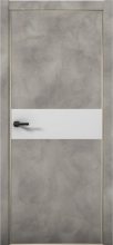 Изображение товара Межкомнатная дверь с экошпоном Aurum Doors Плутоний Pu 5 Бетон LOFT Gold Edition Манхэттен