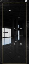 Изображение товара Межкомнатная дверь с экошпоном Aurum Doors Платина Pt 1 Crystall Black Gold Edition