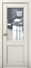 Изображение товара Межкомнатная дверь с экошпоном Aurum Doors Кобальт Co 33 Магнолия Прозрачное стекло