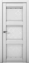 Изображение товара Межкомнатная дверь с экошпоном Aurum Doors Кобальт Co 24 Манхэттен Стекло Ромб