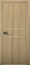 Изображение товара Межкомнатная дверь с экошпоном Aurum Doors Плутоний Pu 3 Дуб Светлый Gold Edition