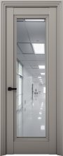 Изображение товара Межкомнатная дверь с экошпоном Aurum Doors Кобальт Co 38 Варм грей Зеркало