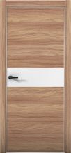 Изображение товара Межкомнатная дверь с экошпоном Aurum Doors Плутоний Pu 5 Дуб Натуральный Анодированная кромка Al Аляска