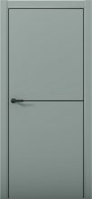 Изображение товара Межкомнатная дверь с экошпоном Aurum Doors Паладий Pd 2 Deep Green Black Edition