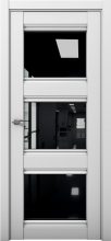 Изображение товара Межкомнатная дверь с экошпоном Aurum Doors Кобальт Co 24 Манхэттен Черный лакобель
