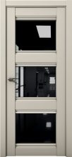 Изображение товара Межкомнатная дверь с экошпоном Aurum Doors Кобальт Co 24 Силк грей Черный лакобель