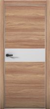 Изображение товара Межкомнатная дверь с экошпоном Aurum Doors Плутоний Pu 5 Дуб Натуральный Анодированная кромка Al Манхэттен