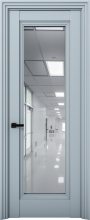 Изображение товара Межкомнатная дверь с экошпоном Aurum Doors Кобальт Co 38 Deep Blue Зеркало