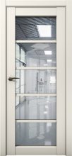 Изображение товара Межкомнатная дверь с экошпоном Aurum Doors Кобальт Co 23 Магнолия Прозрачное зеркало