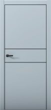 Изображение товара Межкомнатная дверь с экошпоном Aurum Doors Паладий Pd 3 Deep Blue Black Edition