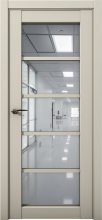 Изображение товара Межкомнатная дверь с экошпоном Aurum Doors Кобальт Co 23 Силк грей Зеркало
