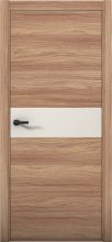 Изображение товара Межкомнатная дверь с экошпоном Aurum Doors Плутоний Pu 5 Дуб Натуральный Кромка ABC Магнолия