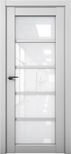 Изображение товара Межкомнатная дверь с экошпоном Aurum Doors Кобальт Co 23 Манхэттен Белый лакобель