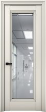 Изображение товара Межкомнатная дверь с экошпоном Aurum Doors Кобальт Co 38 Магнолия Зеркало