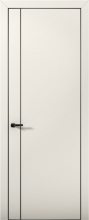 Изображение товара Межкомнатная дверь с экошпоном Aurum Doors Палладий Pd 10 Магнолия Black Edition