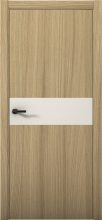Изображение товара Межкомнатная дверь с экошпоном Aurum Doors Плутоний Pu 5 Дуб Светлый Кромка ABC Магнолия
