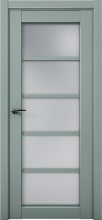 Изображение товара Межкомнатная дверь с экошпоном Aurum Doors Кобальт Co 23 Deep Green Сатинат