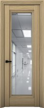 Изображение товара Межкомнатная дверь с экошпоном Aurum Doors Кобальт Co 38 Дуб Светлый Зеркало