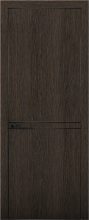 Изображение товара Межкомнатная дверь с экошпоном Aurum Doors Плутоний Pu 9 Дуб Темный Black Edition