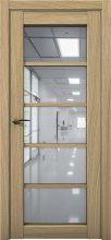 Изображение товара Межкомнатная дверь с экошпоном Aurum Doors Кобальт Co 23 Дуб Светлый Зеркало