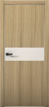 Изображение товара Межкомнатная дверь с экошпоном Aurum Doors Плутоний Pu 5 Дуб Светлый Gold Edition Магнолия