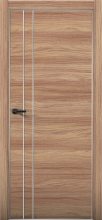 Изображение товара Межкомнатная дверь с экошпоном Aurum Doors Плутоний Pu 4 Дуб Натуральный Анодированная кромка Al