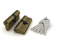 Изображение товара Цилиндровый механизм (R300/60) R3000Key60(25+10+25) AB бронза 5Key