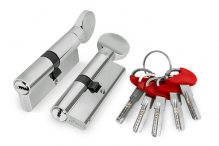 Изображение товара Цилиндровый механизм (D-PRO502/90) D-PRO5002Knob90(40+10+40) CP хром 5Key