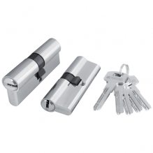 Изображение товара Цилиндровый механизм (200 ZA/80) 2000ZAKey80(30+10+40) CP хром 5Key