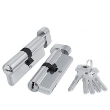 Изображение товара Цилиндровый механизм (200 ZM/100) 2000 ZMKnob100(60+10+30) CP хром 5Key с вертушкой