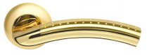 Изображение товара Ручка раздельная ARMADILLO Libra LD26-1SG/GP-4 матовое золото/золото