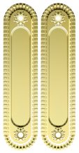 Изображение товара Ручка для раздвижных дверей ARMADILLO SH010/CL GOLD-24 золото 24К
