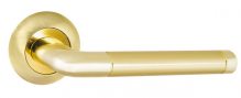 Изображение товара Ручка раздельная PUNTO REX TL SG/GP-4 матовое золото/золото 105 мм