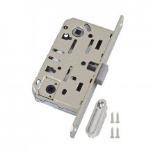 Изображение товара Замок MEDIANA POLARIS WC мат. хром с отв.пл. B06102.50.34+B02402.05.34