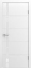 Изображение товара Межкомнатная эмалированная дверь Liga Arte Barocco белая остекленная